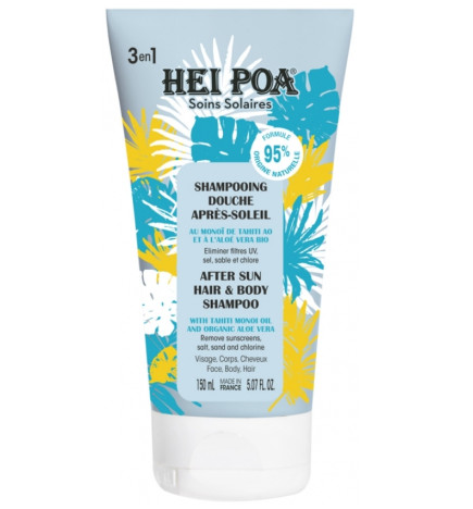 Hei Poa Shampoing Douche Après-Soleil 150 ml