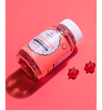 Lashilé Beauty – Good Hair Vitamines Boost Cheveux Sublimes, 60 gummies