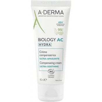 A-Derma Biology AC Hydra Crème compensatrice ultra-apaisante 40ml