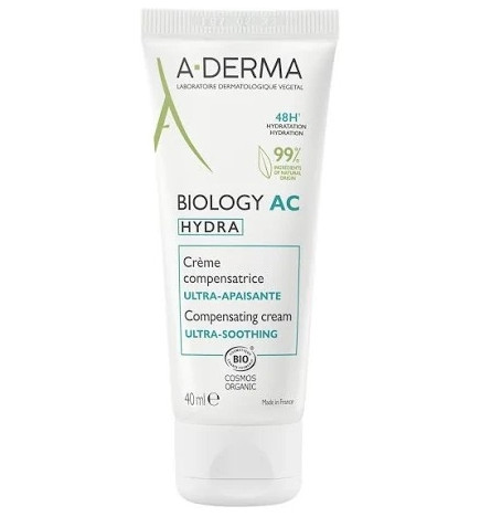 A-Derma Biology AC Hydra Crème compensatrice ultra-apaisante 40ml