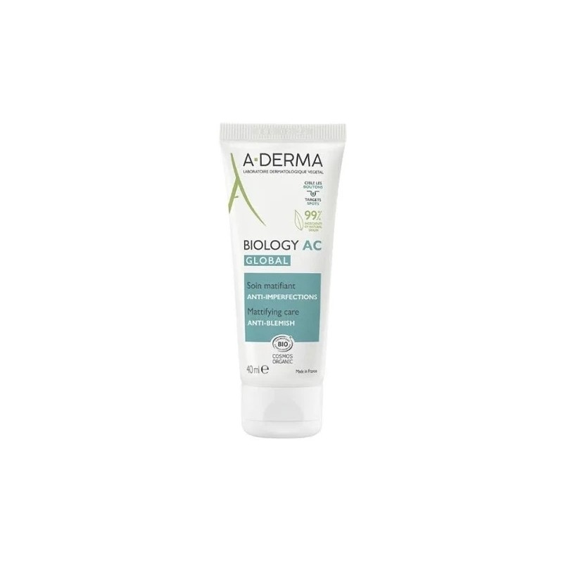 A-Derma Biology AC Global Soin matifiant anti-imperfections 40ml