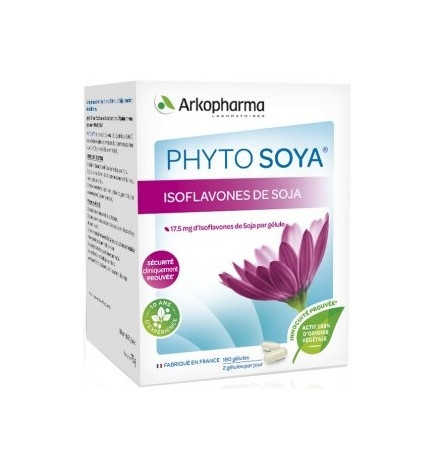 Arkopharma Phyto Soya 17,5mg d'isoflavones de soya 180 gélules