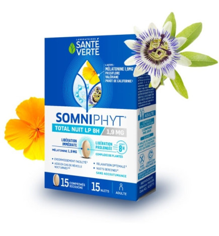 Santé Verte Somniphyt Total Nuit LP 8H 1,9 mg