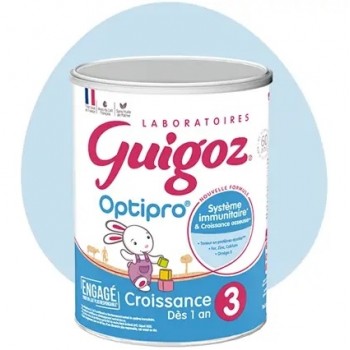 Guigoz Optipro 3 Lait de Croissance dès 1 An 800g