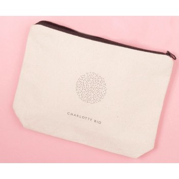 Charlotte Bio - Trousse coton bio et éco-conçue