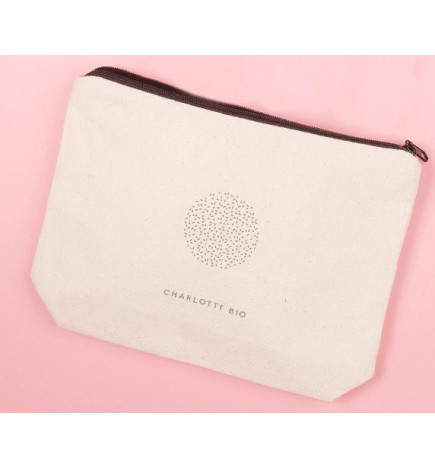 Charlotte Bio - Trousse coton bio et éco-conçue