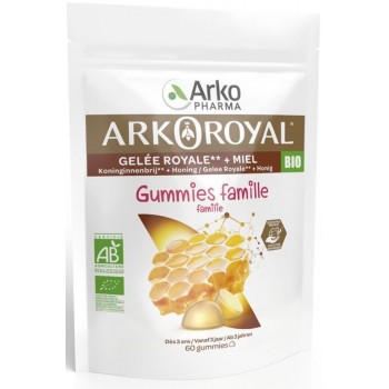 Arkopharma Arkoroyal Famille Gelée Royale Bio x60 Gummies