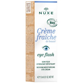 Nuxe Eye Flash Soin Yeux Hydratant Défatigant Crème fraîche de beauté® 15ml