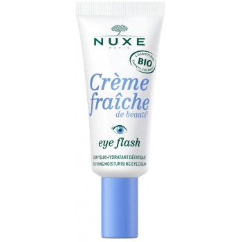 Nuxe Eye Flash Soin Yeux Hydratant Défatigant Crème fraîche de beauté® 15ml
