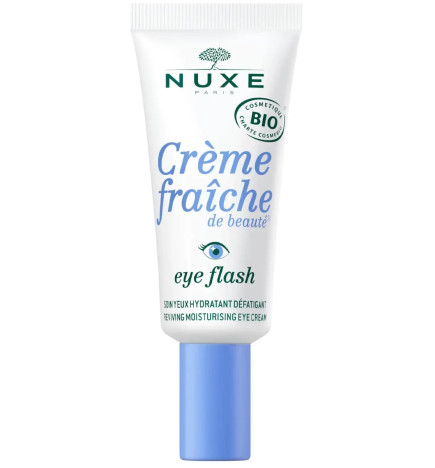 Nuxe Eye Flash Soin Yeux Hydratant Défatigant Crème fraîche de beauté® 15ml