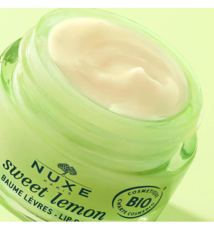 Nuxe – Baume Lèvres au Parfum Citron Meringué Sweet Lemon, 15 g