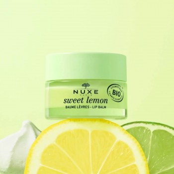 Nuxe Baume Lèvres au parfum citron meringué, Sweet Lemon 15 gr