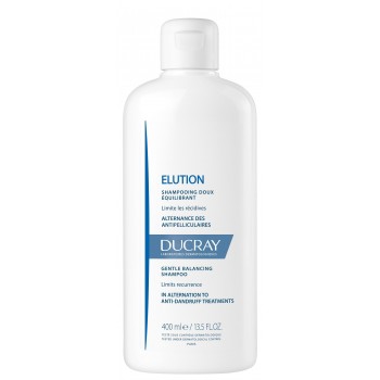 Ducray Shampooing doux équilibrant antipelliculaire Elution 400 ml