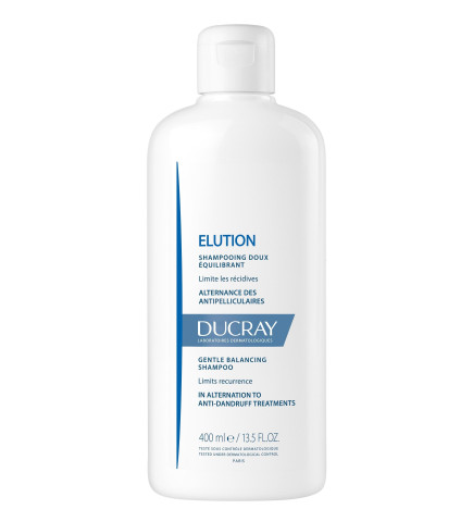 Ducray Shampooing doux équilibrant antipelliculaire Elution 400 ml