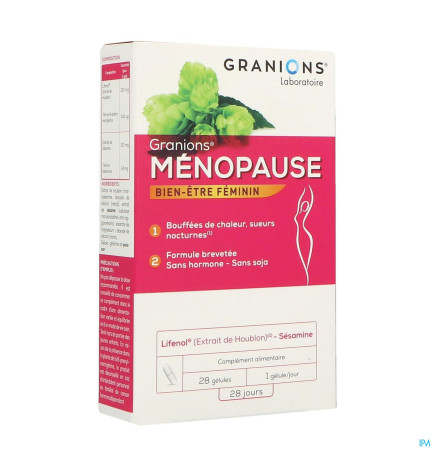 Granions – Ménopause 28 gélules