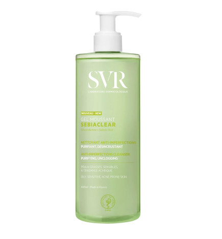 SVR Sebiaclear Gel Moussant 400ml