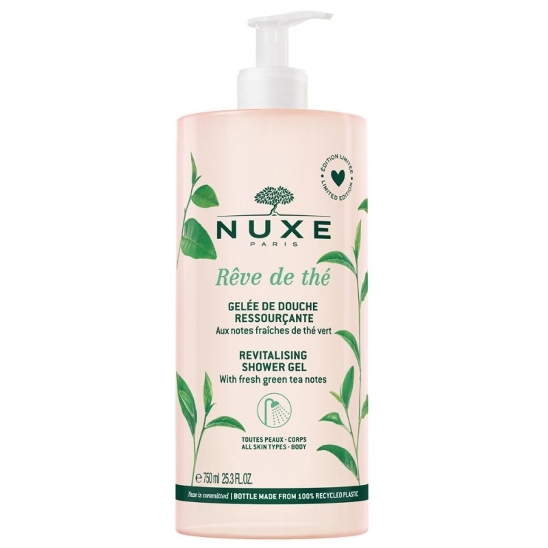 Nuxe Gelée de Douche Ressourçante Rêve de Thé 750ml