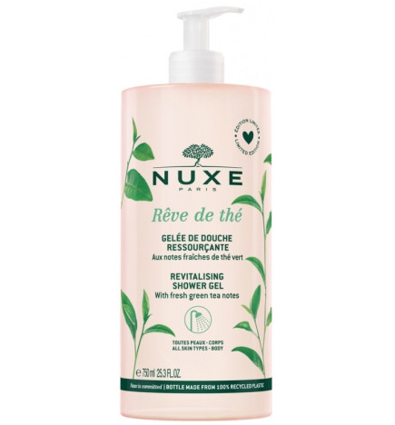 Nuxe Gelée de Douche Ressourçante Rêve de Thé 750ml