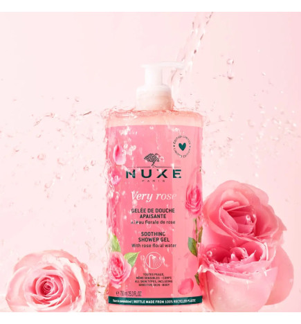 Nuxe – Gelée de Douche Apaisante Very Rose, 750 ml