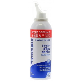 Gifrer Physiologica Solution D'Eau de Mer Isotonique Liquide Flacon Spray 150ml