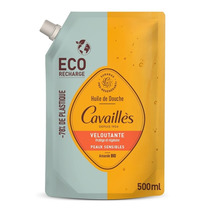 Rogé Cavailles Eco-Recharge Huile de Douche Veloutante 500ml