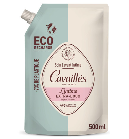 Rogé Cavaillès Ecorecharge soin lavant intime Extra-Doux 500ml