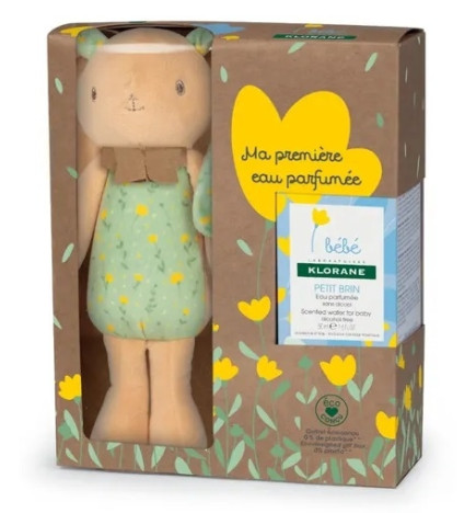 Klorane Bébé Coffret Lapin + Eau Petit Brin 50ml