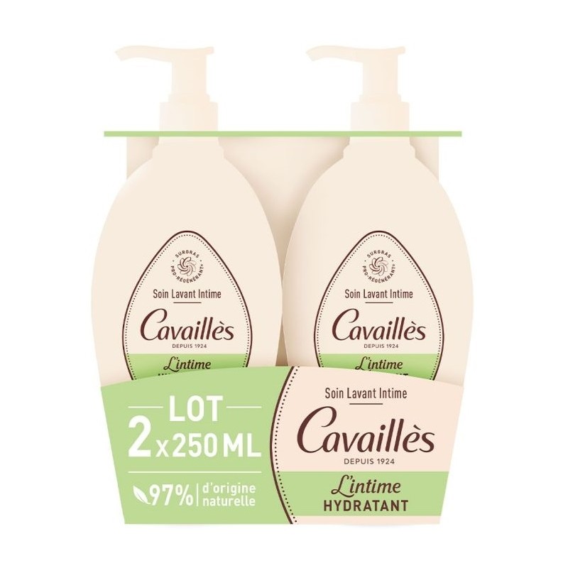 Roge Cavailles Soin Lavant Intime Hydratant 2X 500ml