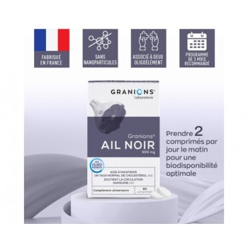 Granions Ail Noir x60 Comprimés