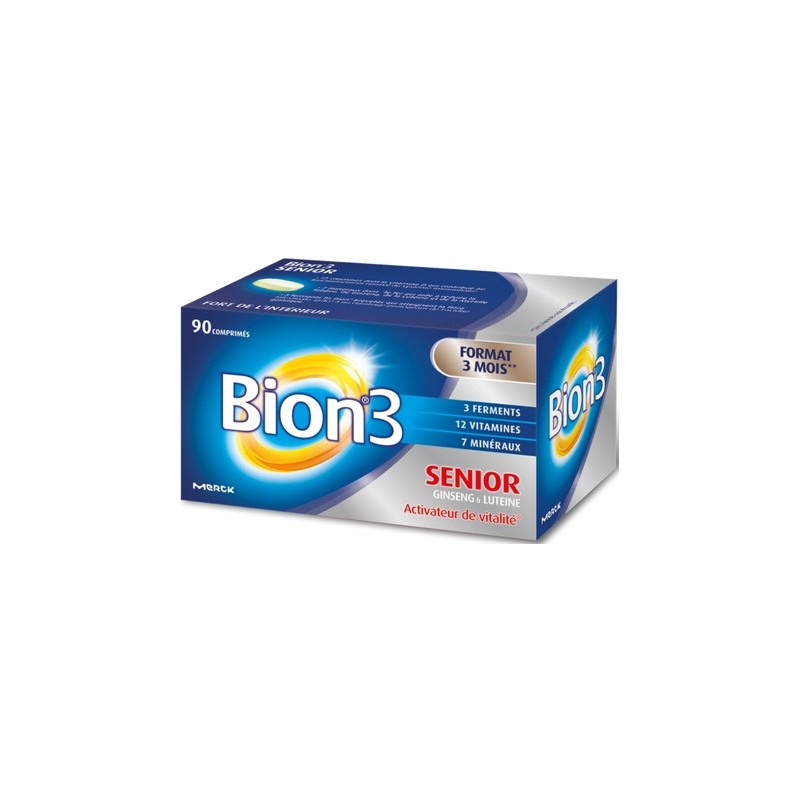 Bion3 Séniors Activateur de Vitalité 90 Comprimés