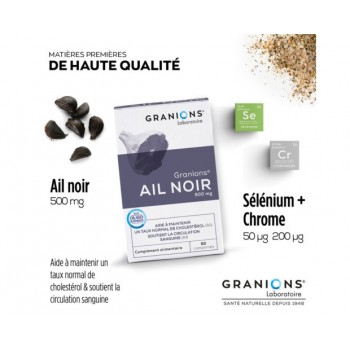 Granions Ail Noir x60 Comprimés