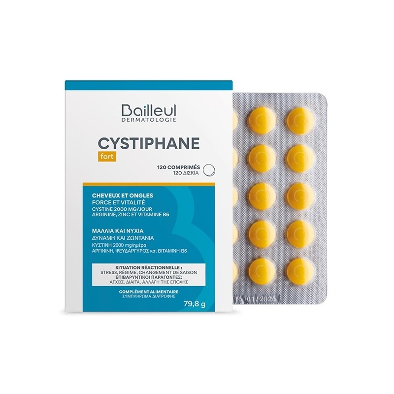 Bailleul Cystiphane Fort X120 Comprimés