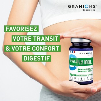 Granions Psyllium Blond 1000mg 60 gélules