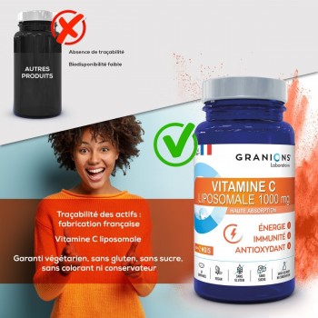 Granions Vitamine C Liposomale 1000mg 60 Comprimés