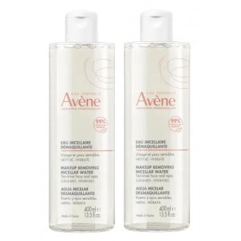 Avène Eau Micellaire Démaquillante 2X 400ml