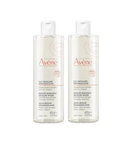 Avène Eau Micellaire Démaquillante 2X 400ml