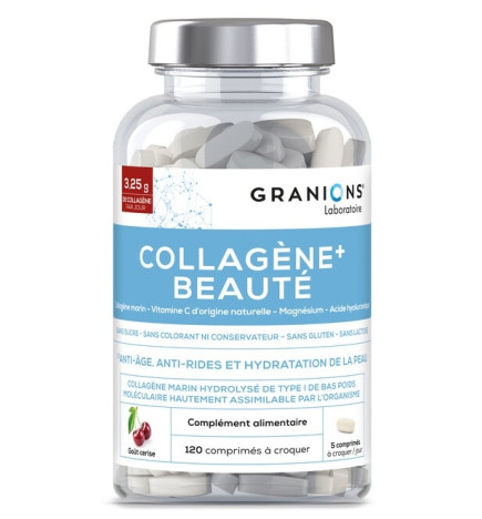 Granions Collagène+ Beauté 120 Comprimé à croquer Cerise