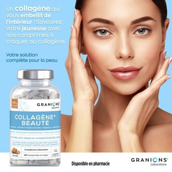 Granions Collagène+ Beauté 120 Comprimé à croquer Cerise