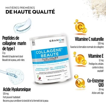 Granions Collagène+ Beauté Sublimlift Pot 300g