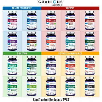 Granions Detox Foie 1000 mg 60 Comprimés