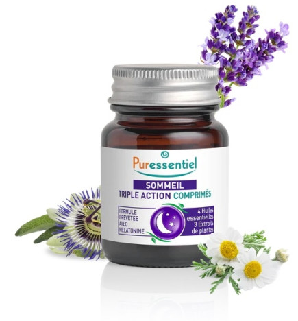 Puressentiel Sommeil Triple Action X15 Comprimés