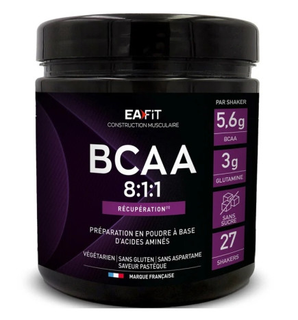 Eafit BCAA 8:1:1 Pastèque 275g