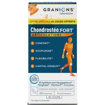 Granions Chondrostéo+ Fort 160 comprimés