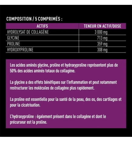 Eafit – Péptides De Collagène Marin - 120 comprimés