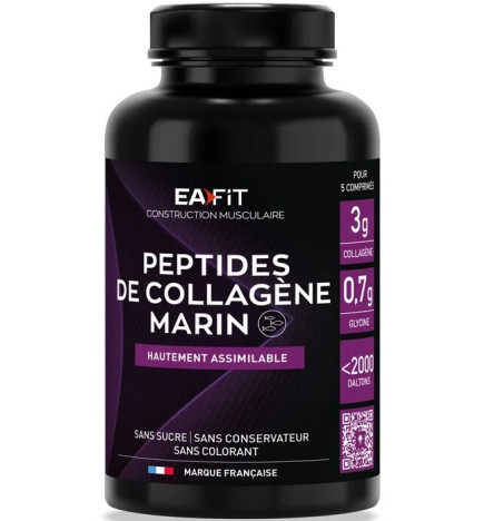 Eafit Péptides De Collagène Marin - 120 comprimés