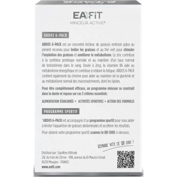 Eafit Abdos 6-Pack - 120 Comprimés