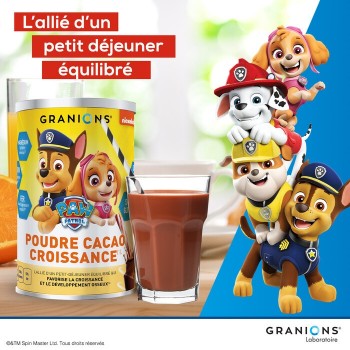 Granions Pat Patrouille Poudre Croissance Cacao 300g