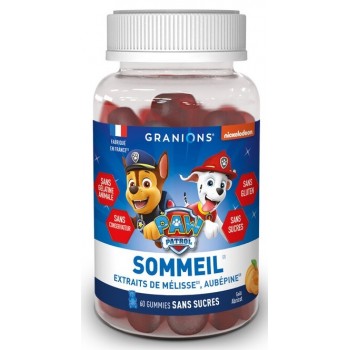 Granions Pat Patrouille Gummies Sommeil - 60 Gummies Abricot