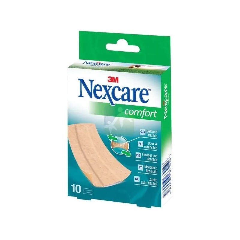 3M Nexcare™ Bandes extensibles Flexible comfort Ultra 6 cm x 10 cm 10/Boîte