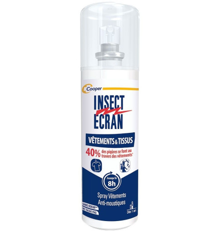 Cooper Insect Ecran Spray Vêtements & Tissus 100ml